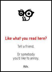   Like what you read here?  Tell