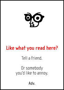   Like what you read here?  Tell