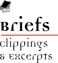 Briefs  Clippings & Excerpts