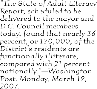 "The State of Adult Literacy